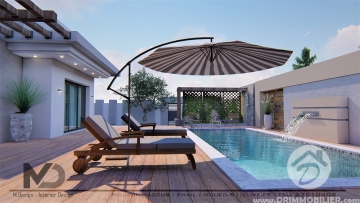 V365 -                            بيع
                           Villa avec piscine Djerba