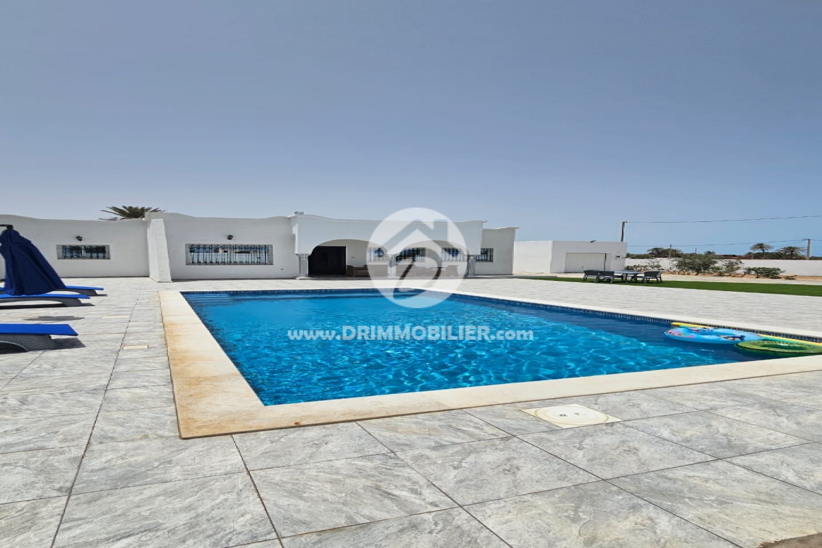 L408 -                            Vente
                           Villa avec piscine Djerba