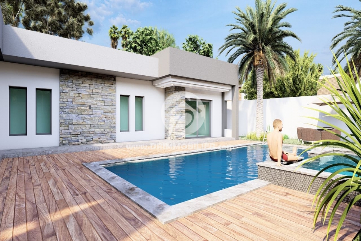 V456 -                            بيع
                           Villa avec piscine Djerba