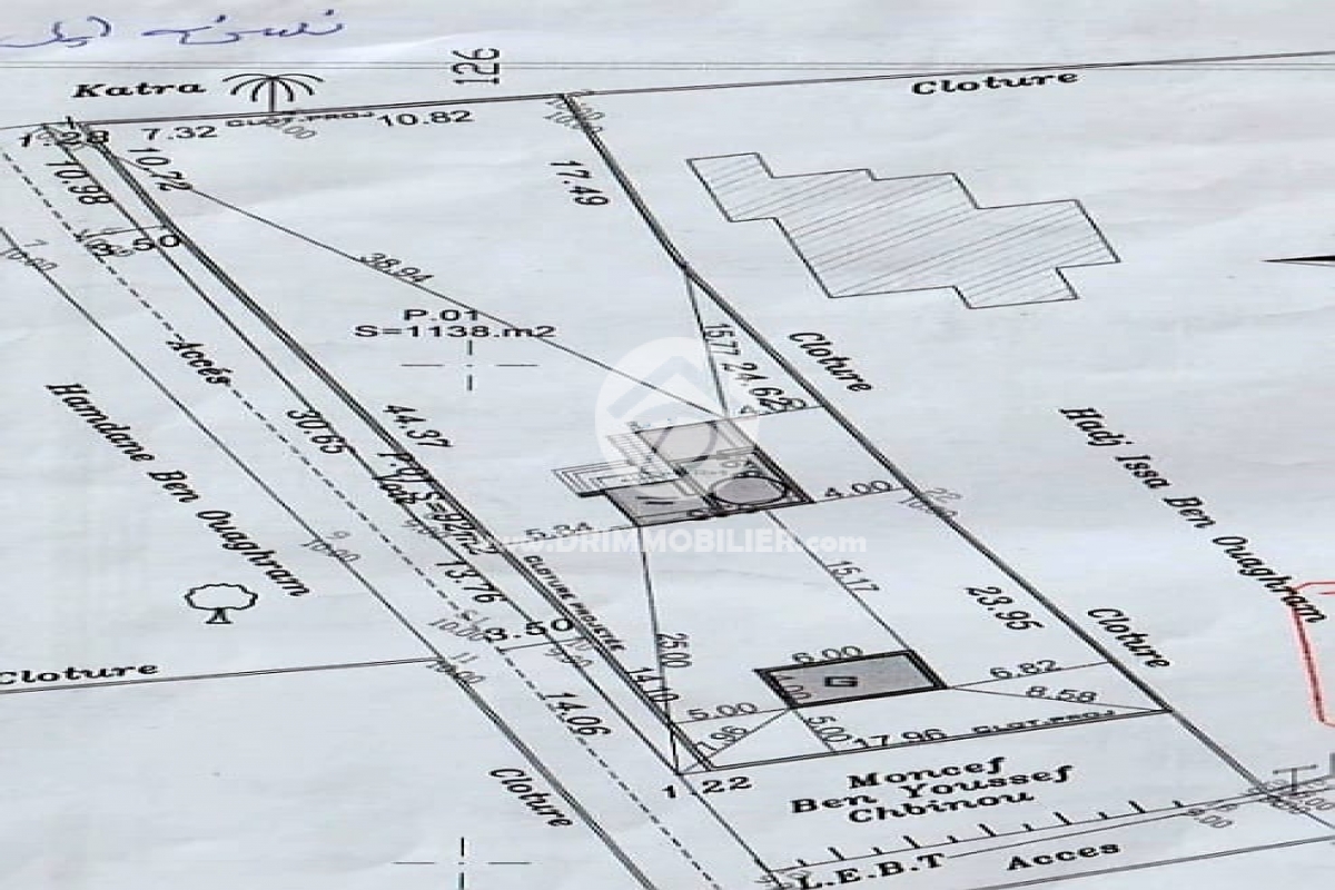 V667 -                            Vente
                           Terrain Djerba