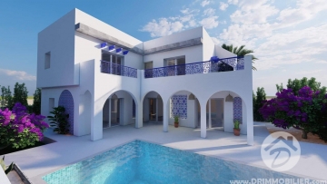  V610 -  Vente  Villa avec piscine Djerba
