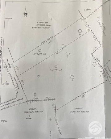 V662 -  Vente  Terrain Djerba