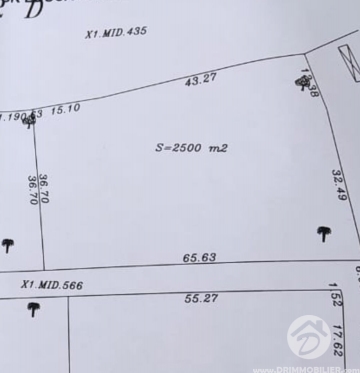  V763 -  بيع  أرض للبيع جربة